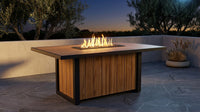 AuroraFlame Elevate 60" Fire Table — Lifestyle