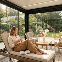 VetroHaus Panorama Glass Pavilion — Lifestyle